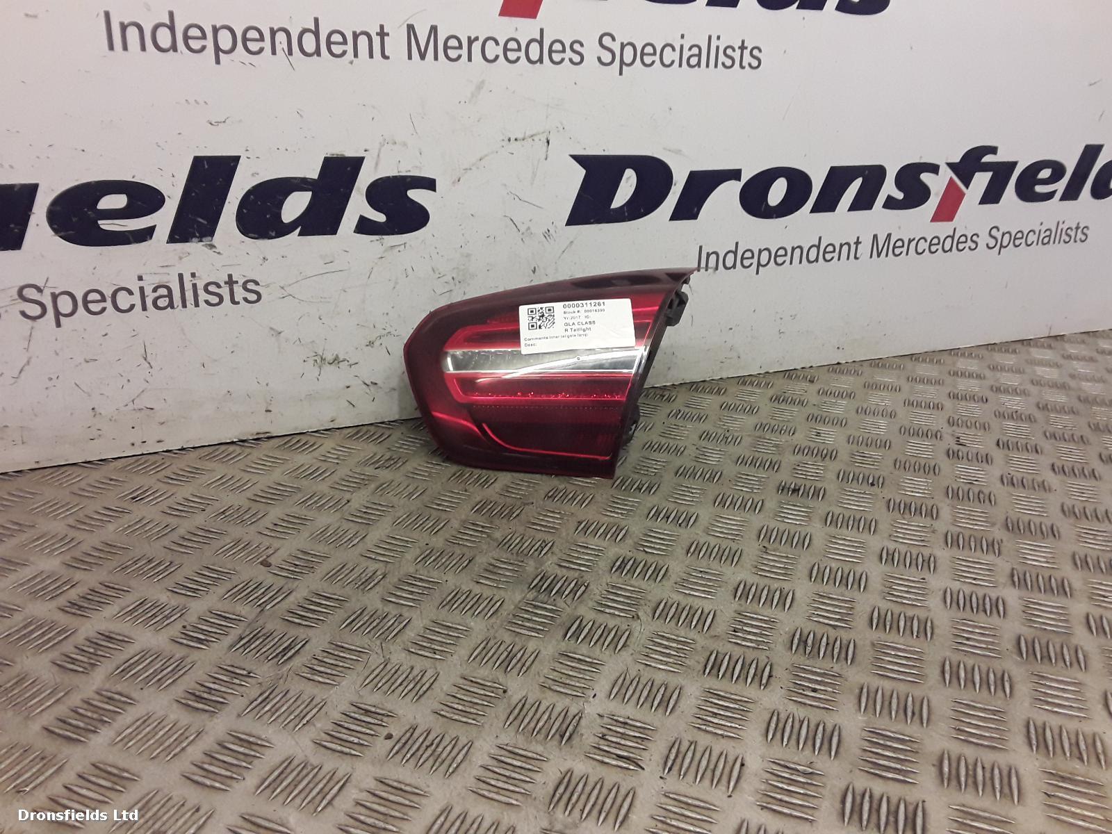 View Auto part R Taillight Mercedes Gla Class 2017