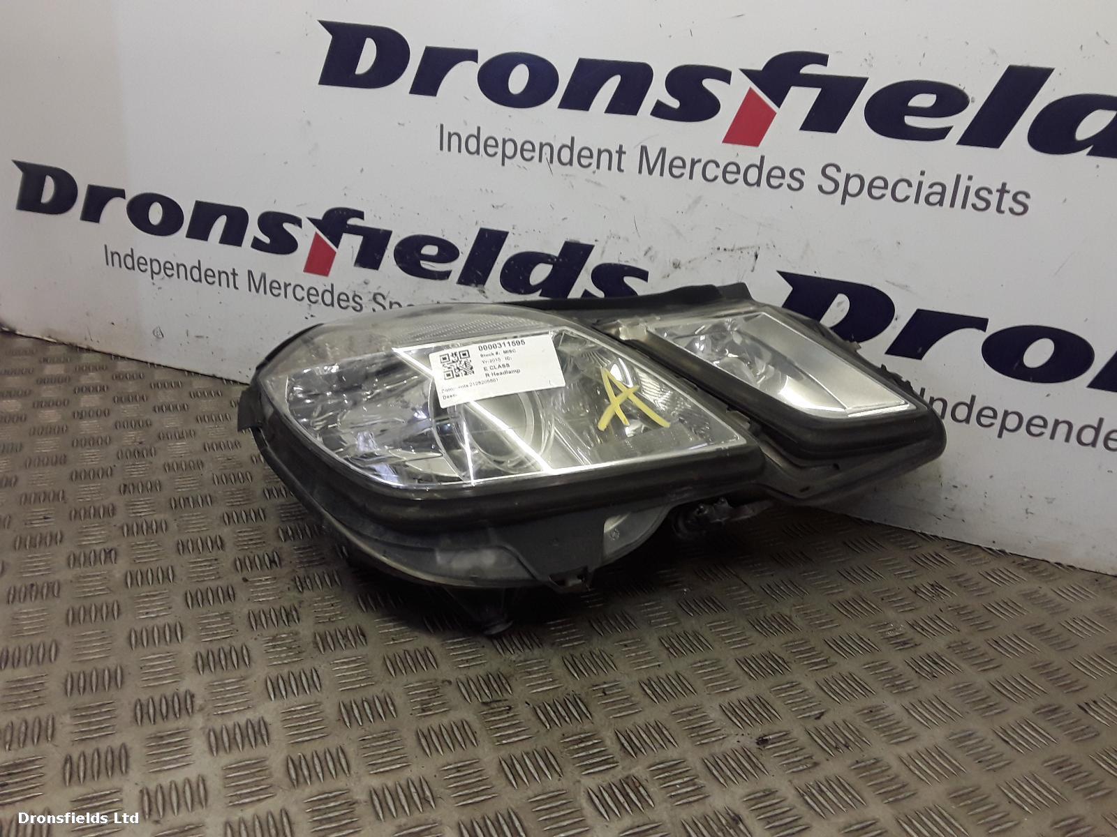 View Auto part R Headlamp Mercedes E Class 2015