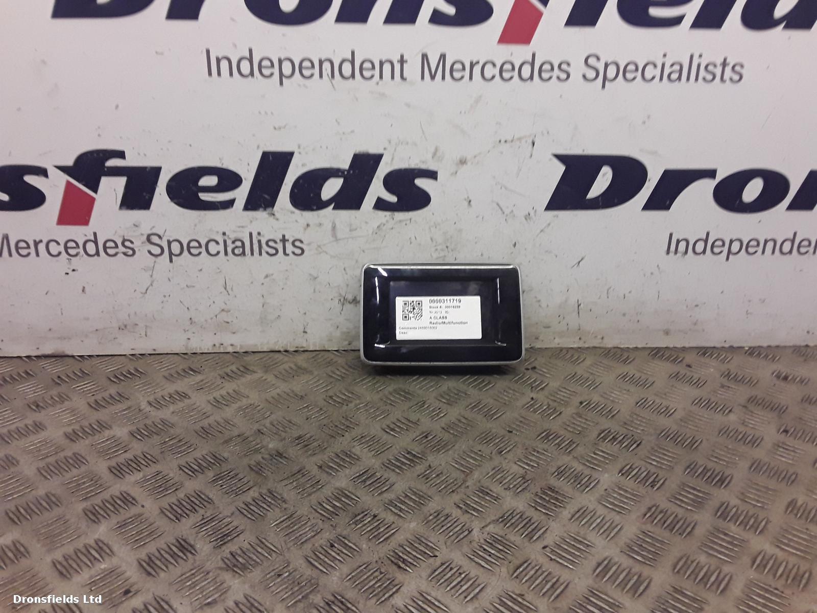 View Auto part Radio Display Mercedes A Class 2013