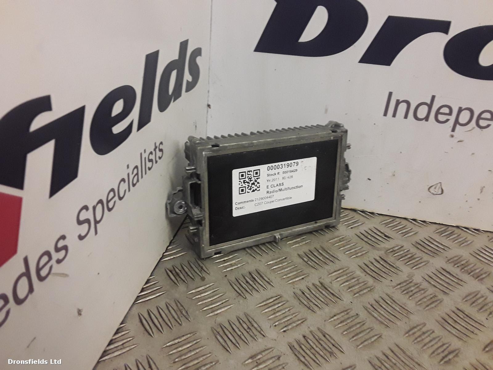 View Auto part Radio Display Mercedes E Class 2011