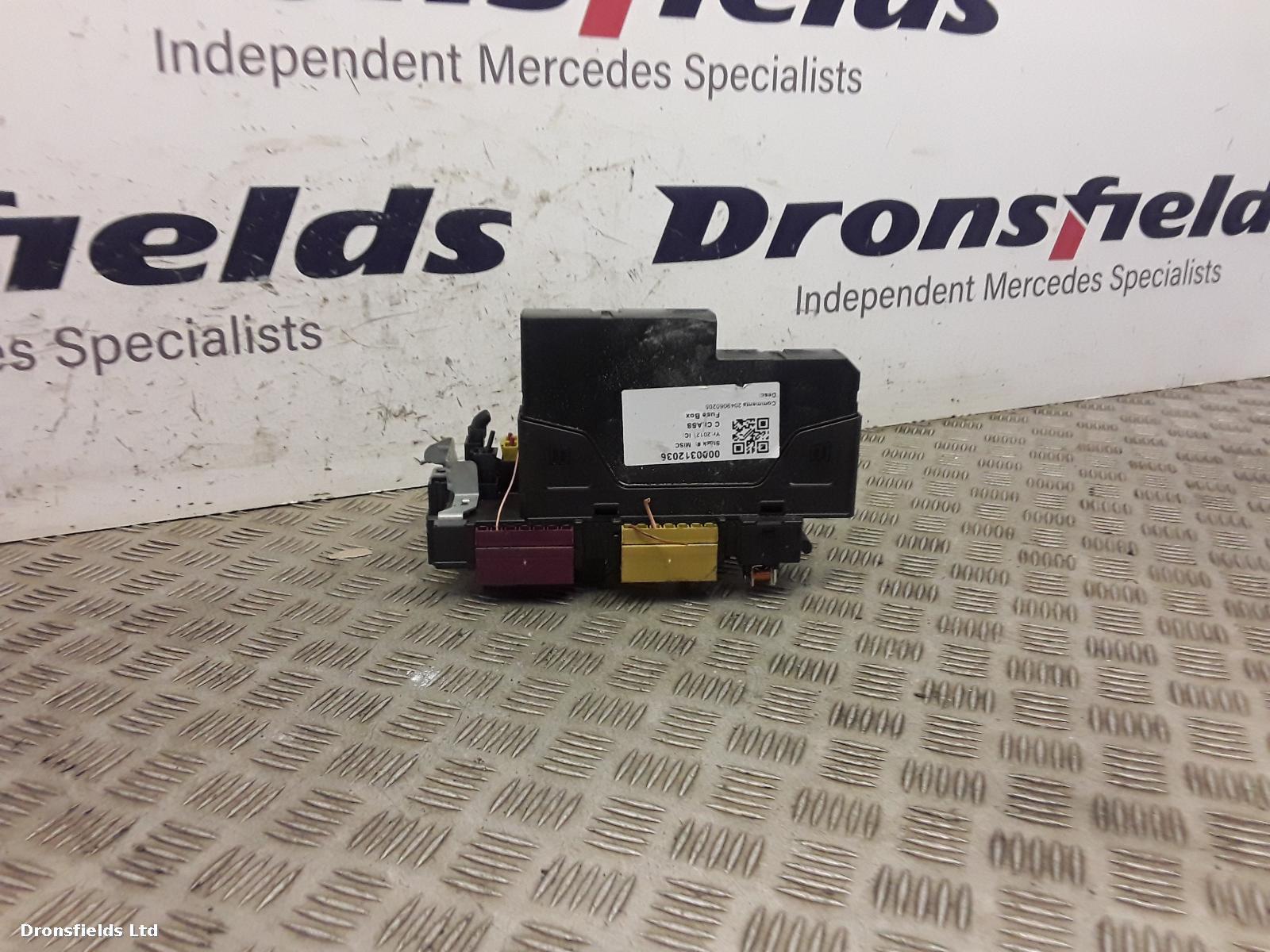 View Auto part Fuse Box Mercedes C Class 2012