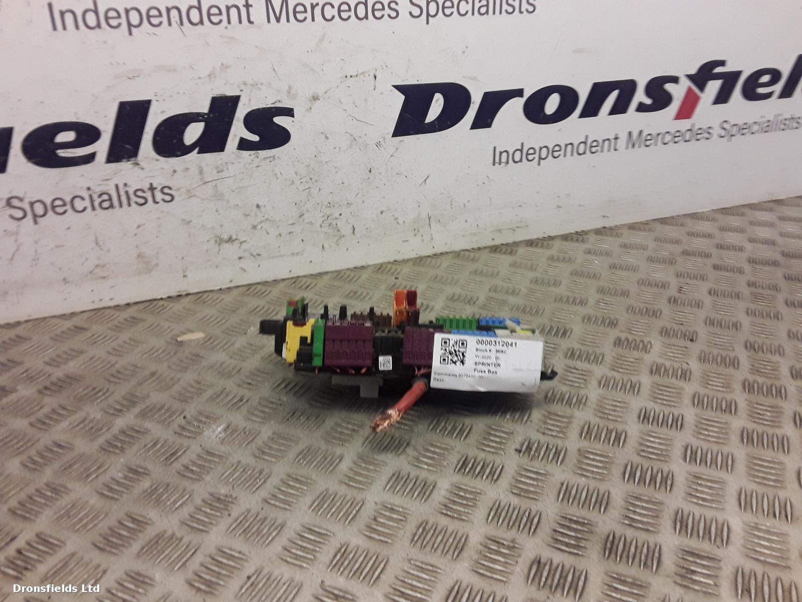 View Auto part Fuse Box Mercedes Sprinter 2020