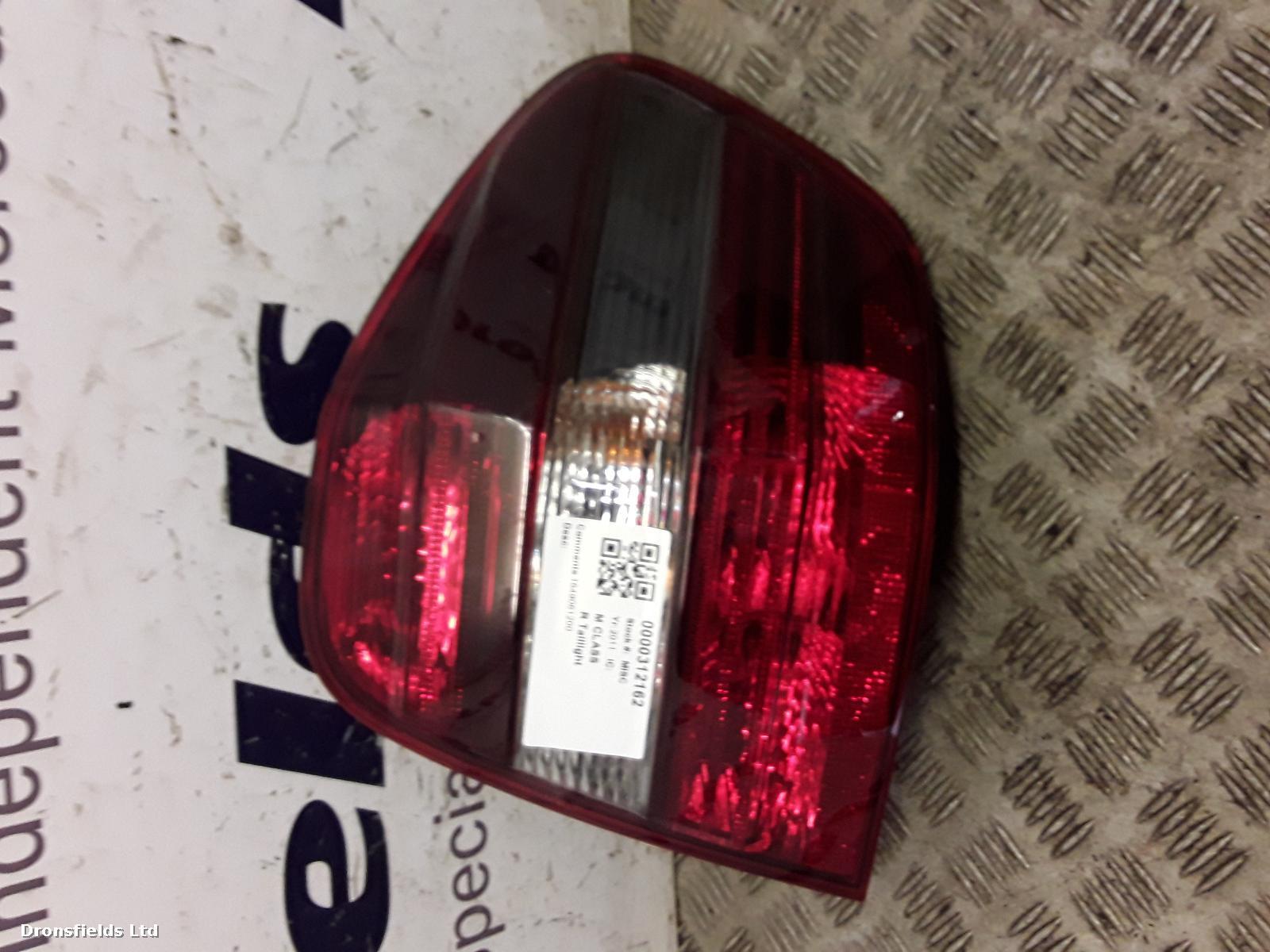 View Auto part R Taillight Mercedes M Class 2011