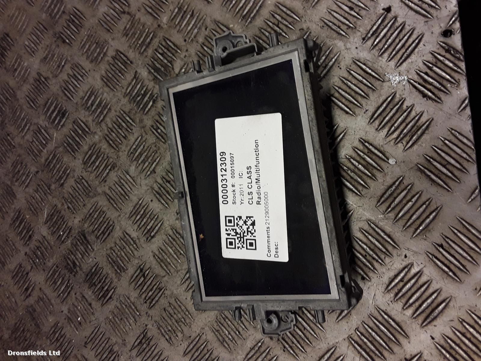View Auto part Radio Display Mercedes Cls Class 2011