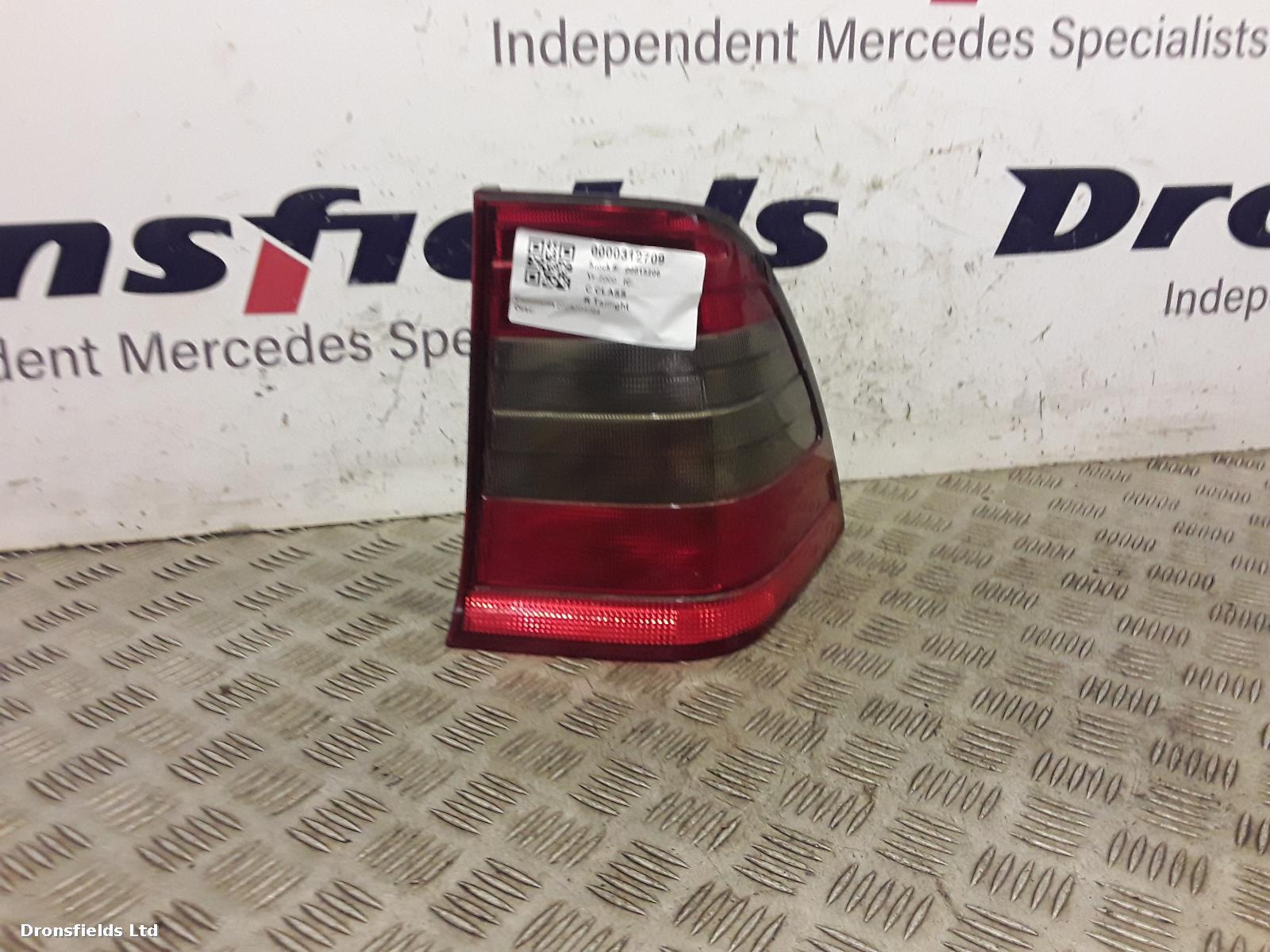 View Auto part R Taillight Mercedes C Class 2000