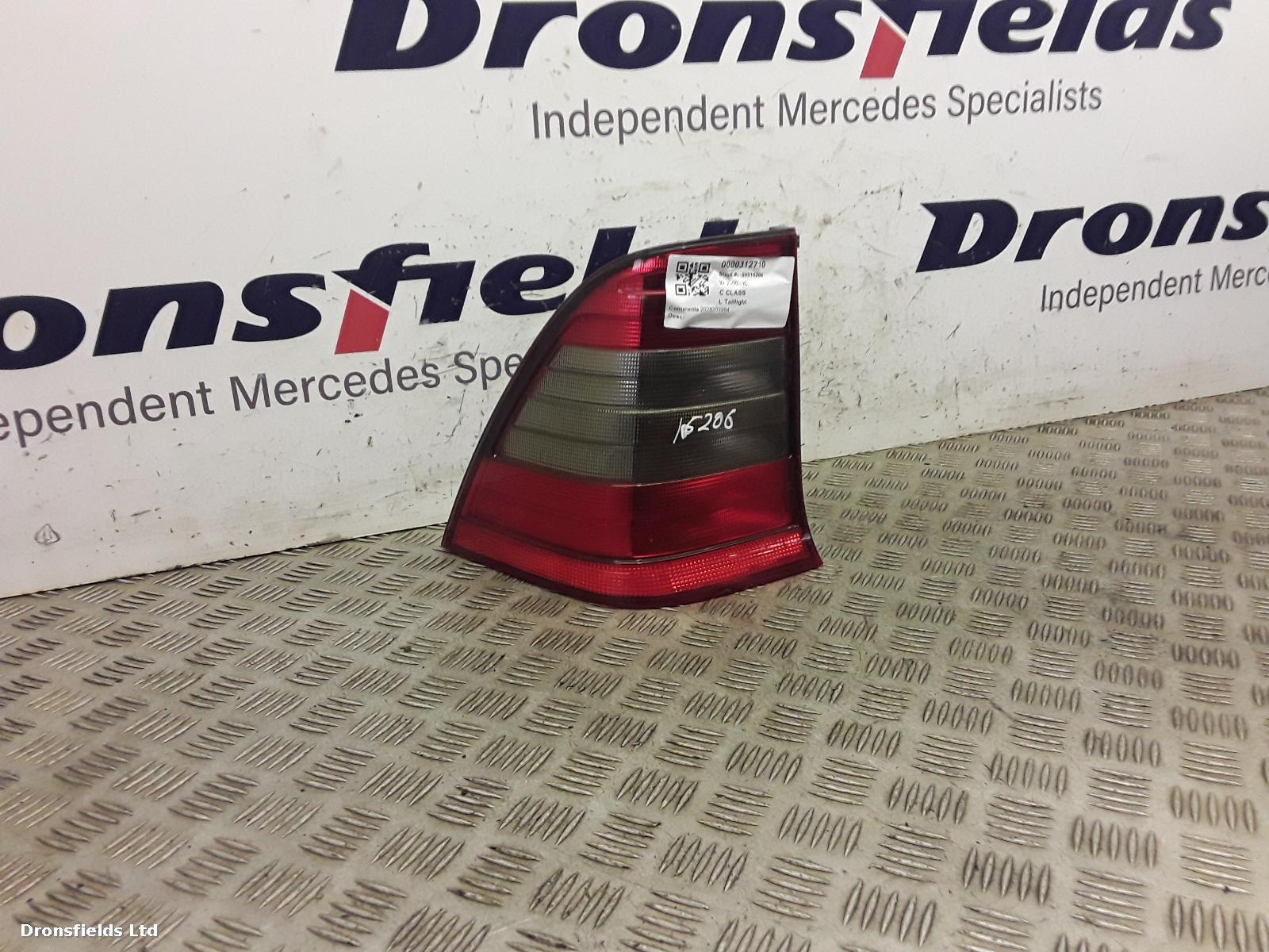 View Auto part L Taillight Mercedes C Class 2000