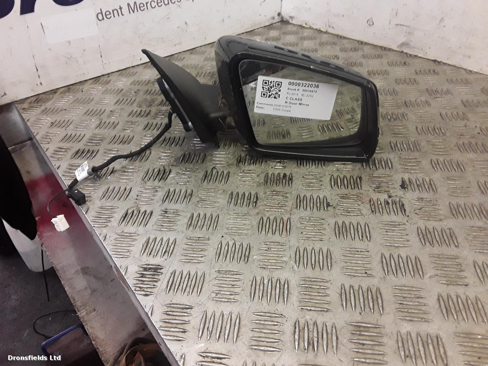 View Auto part R Door Mirror Mercedes C Class 2014