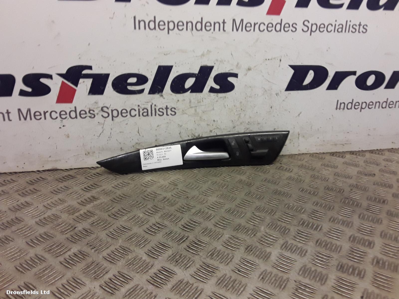 View Auto part Misc Switch Mercedes A Class 2013