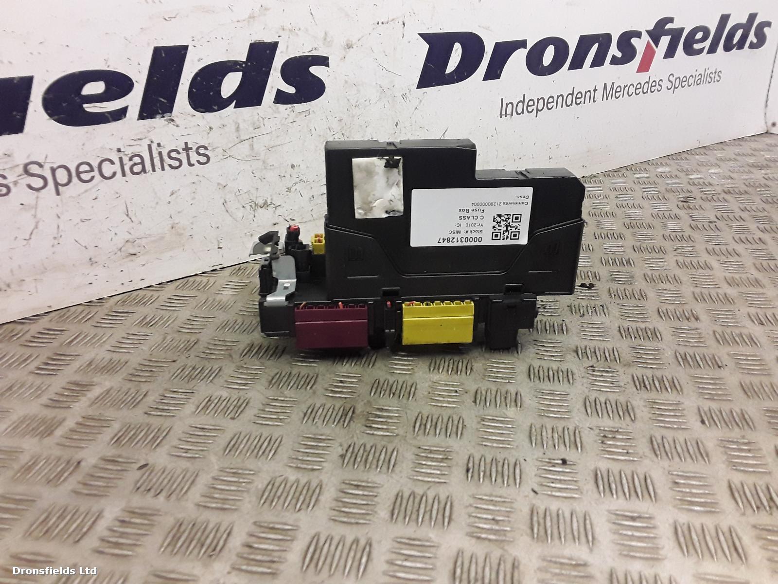 View Auto part Fuse Box Mercedes C Class 2010