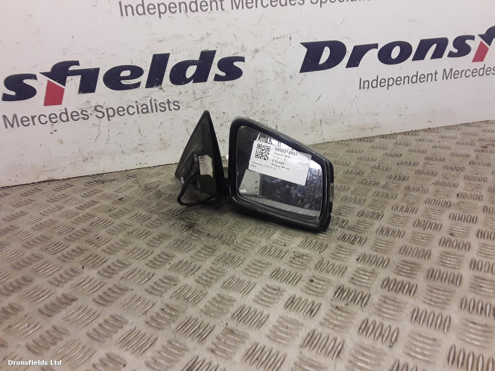 View Auto part R Door Mirror Mercedes E Class 2013