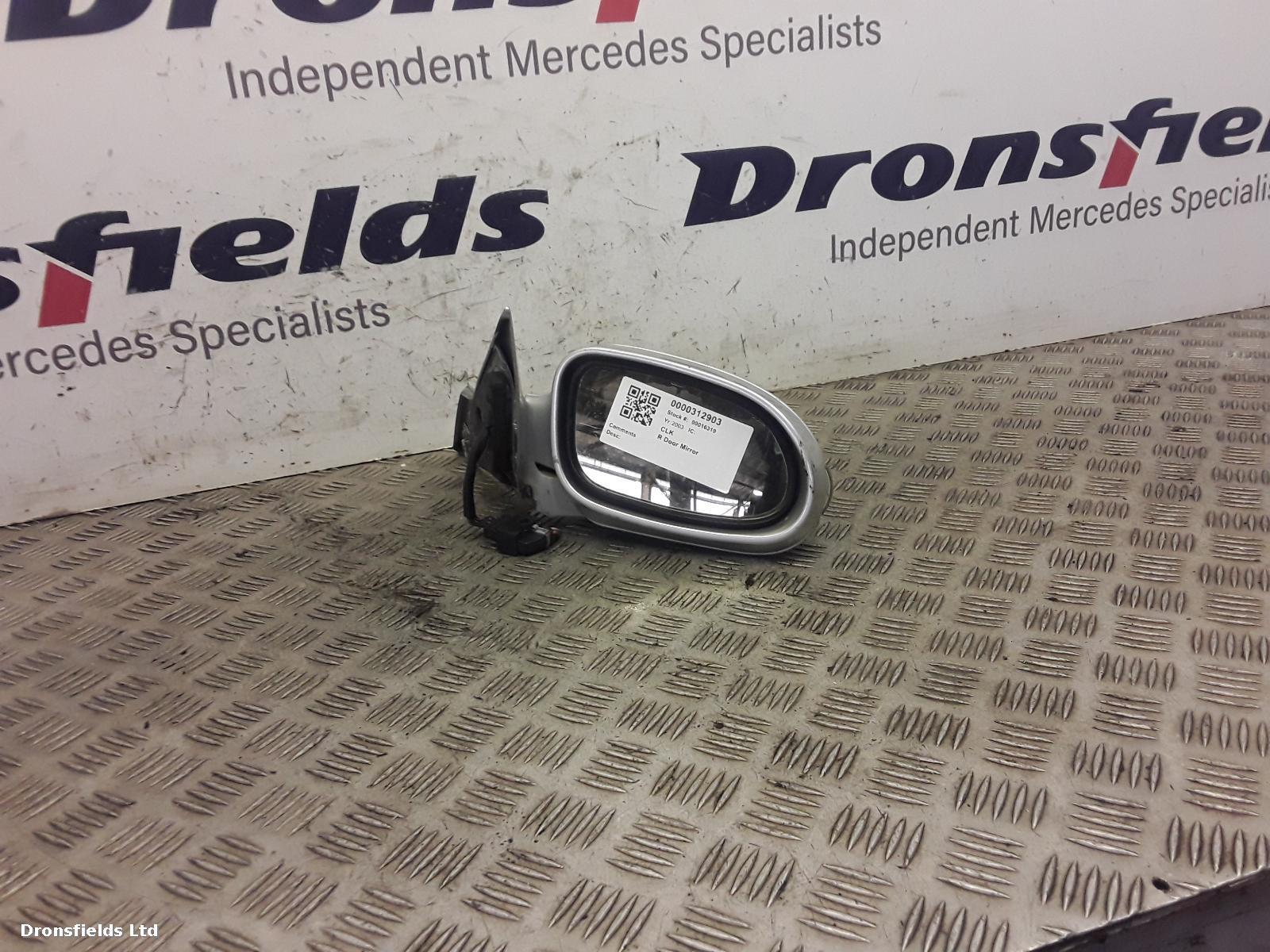 View Auto part R Door Mirror Mercedes Clk 2003