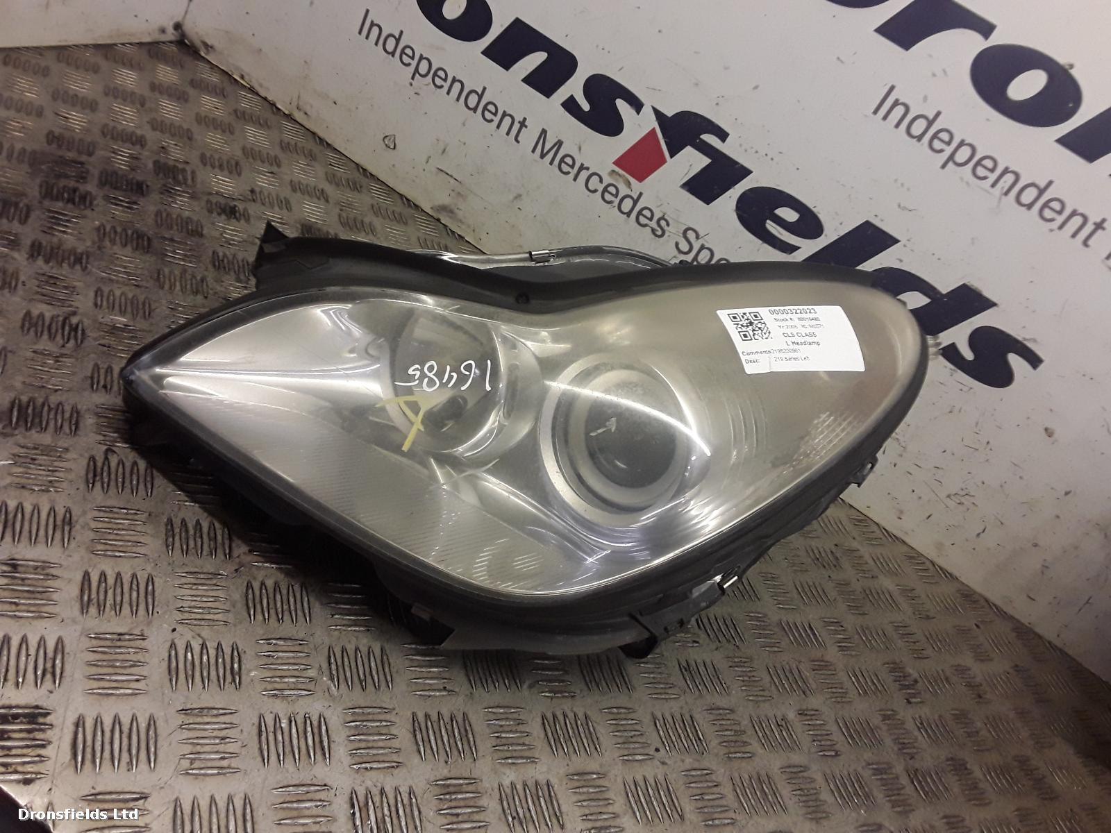 View Auto part L Headlamp Mercedes Cls Class 2008