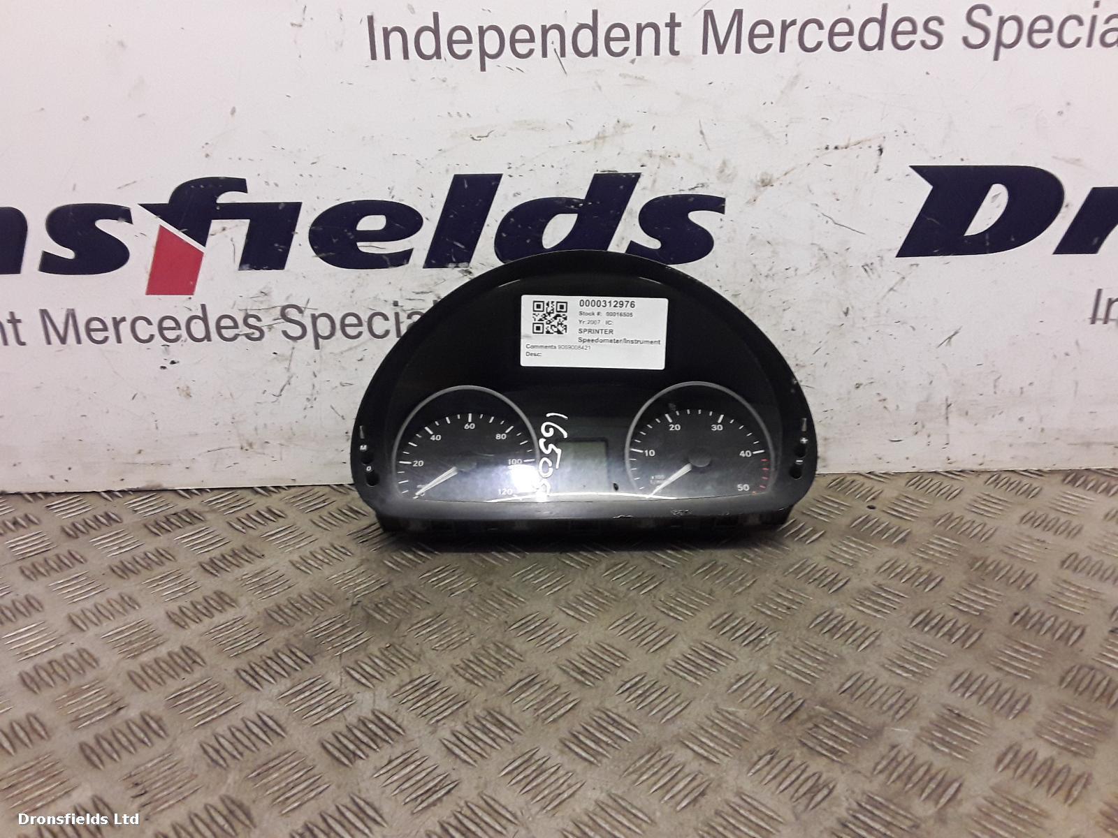 View Auto part Speedometer Mercedes Sprinter 2007
