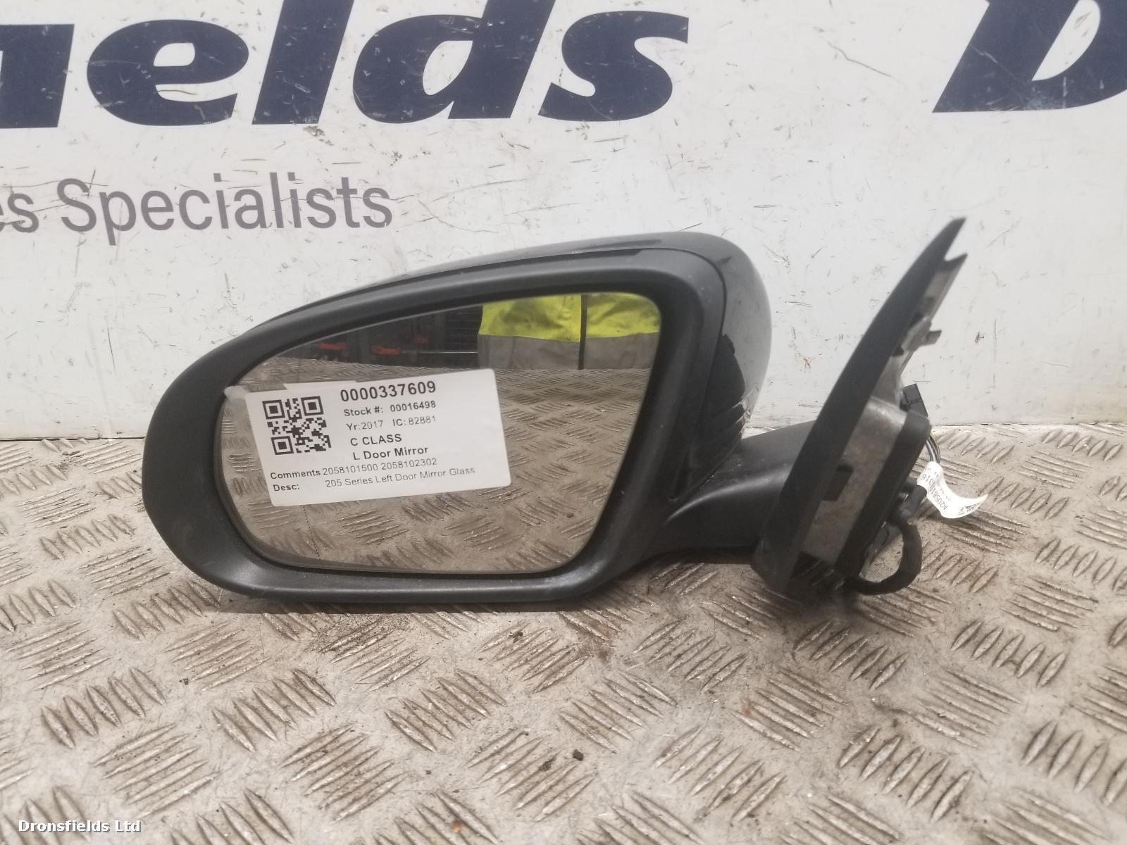 View Auto part L Door Mirror Mercedes C Class 2017