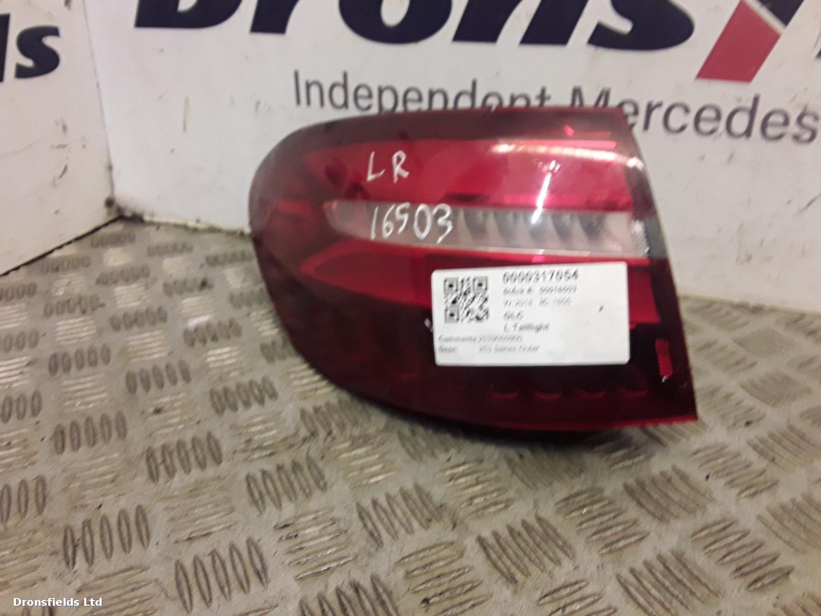 View Auto part L Taillight Mercedes Glc 2018