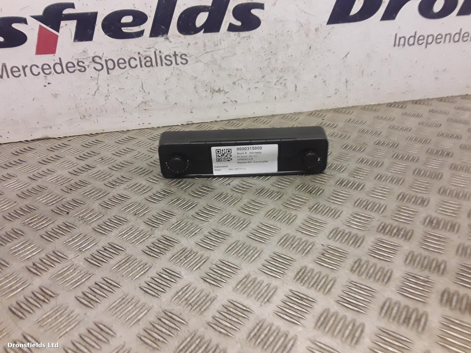 View Auto part Heater/AC Controller Mercedes Sprinter 2018