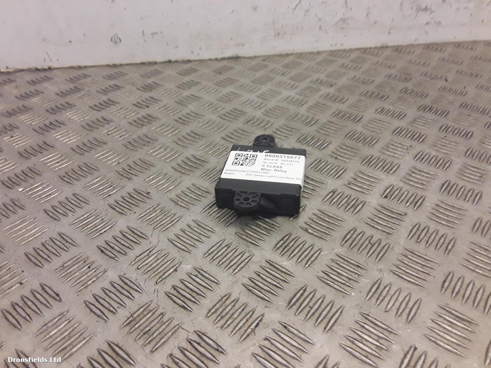 View Auto part Misc. Relay Mercedes C Class 2010