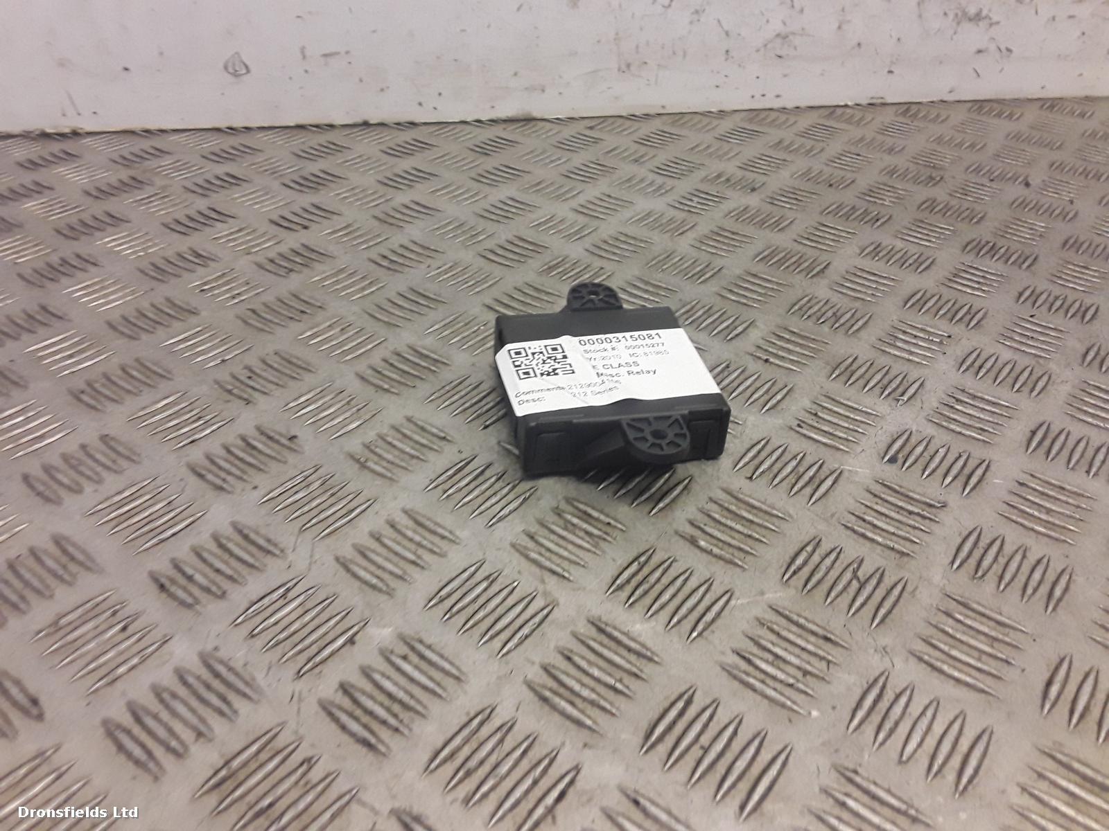 View Auto part Misc. Relay Mercedes E Class 2010