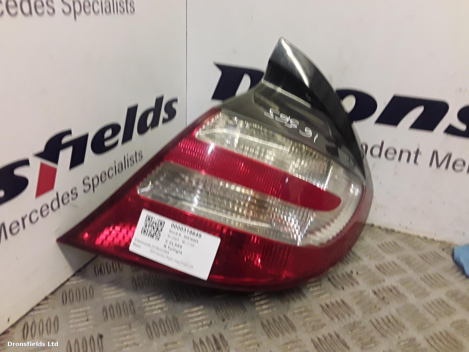 View Auto part R Taillight Mercedes C Class 2005