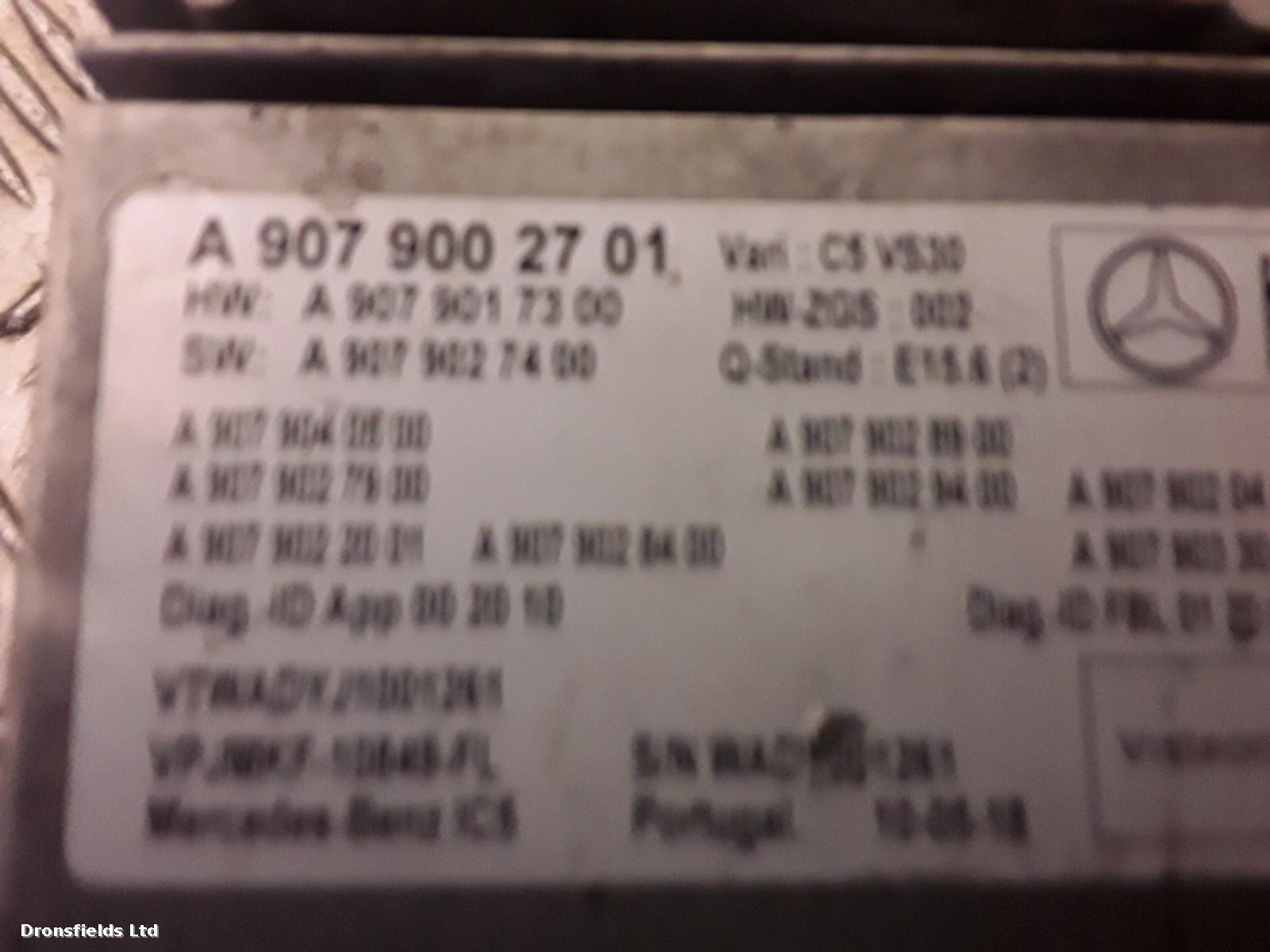 View Auto part A/V Equipment Mercedes Sprinter 2018