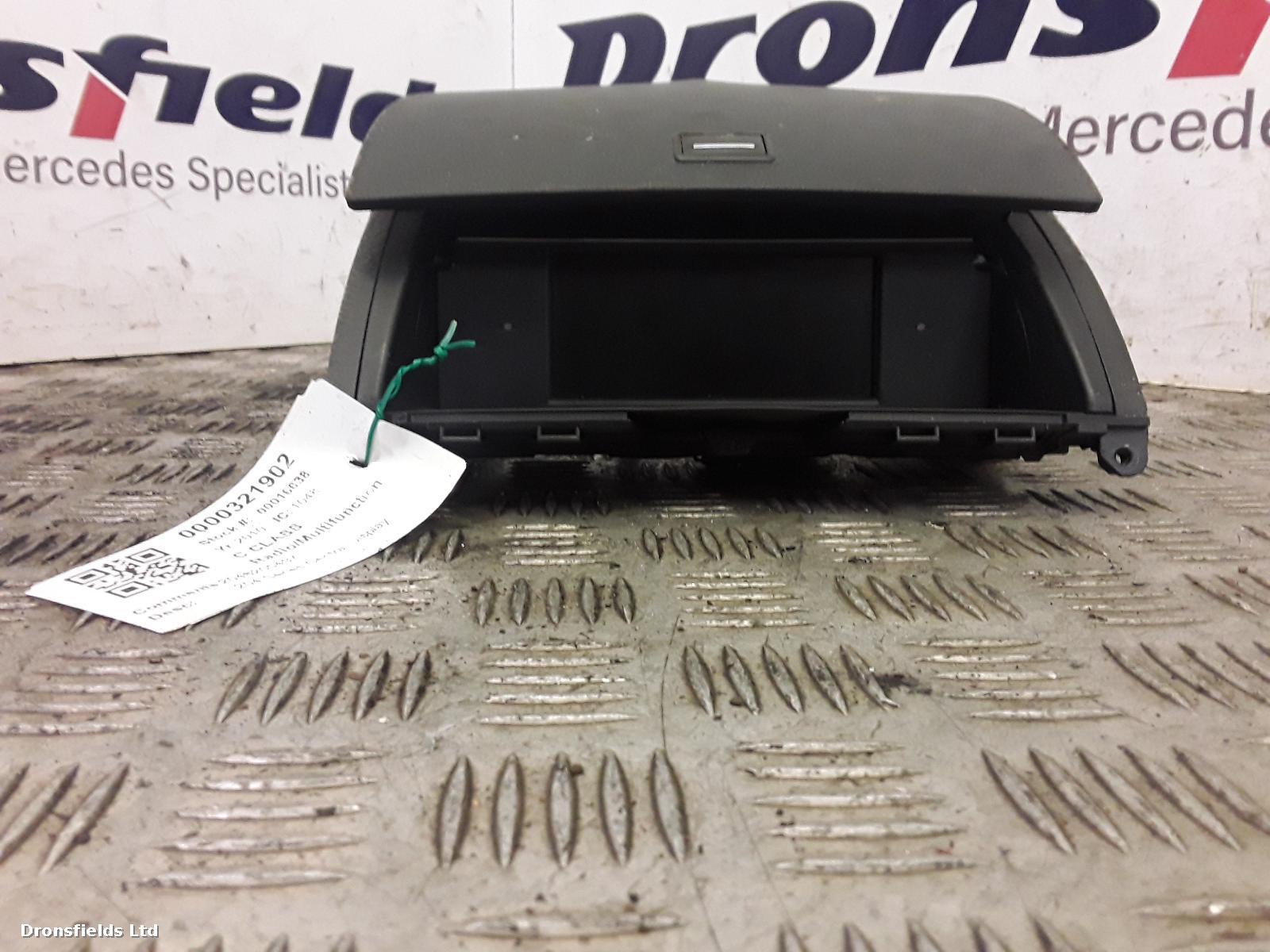 View Auto part Radio Display Mercedes C Class 2010
