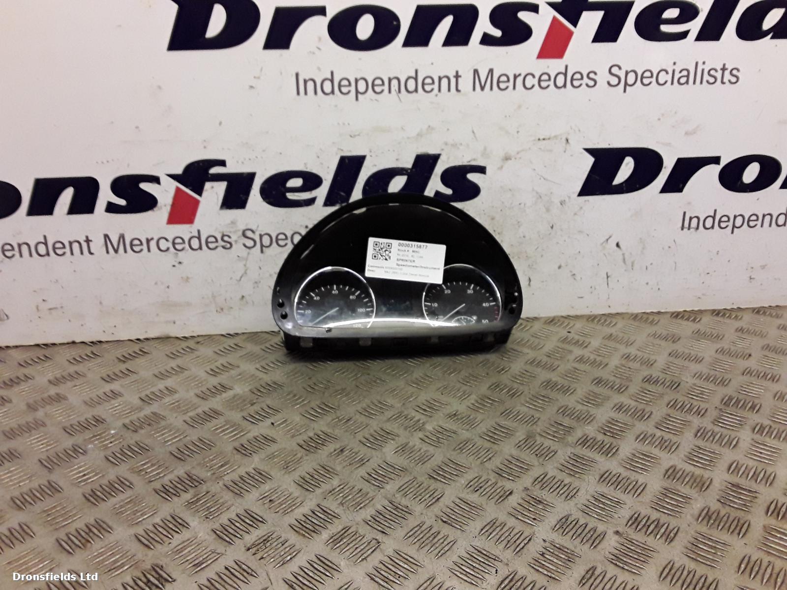 View Auto part Speedometer Mercedes Sprinter 2016