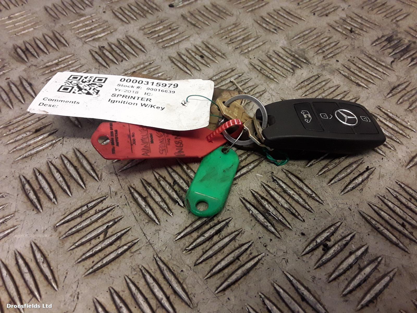 View Auto part Ignition W/Key Mercedes Sprinter 2018