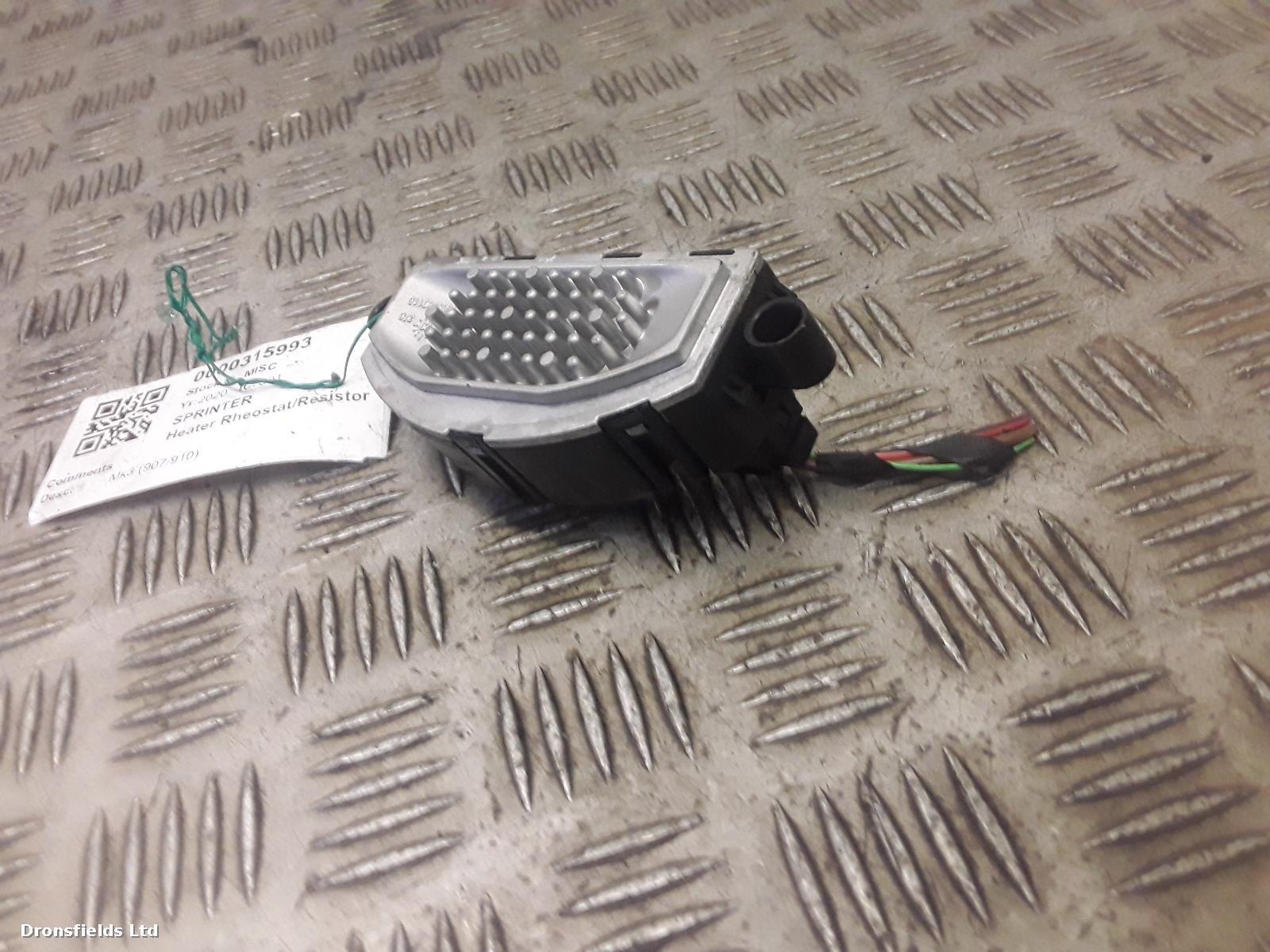 View Auto part Heater Rheostat Mercedes Sprinter 2020
