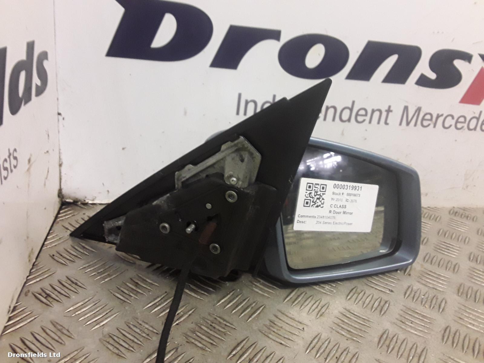 View Auto part R Door Mirror Mercedes C Class 2010