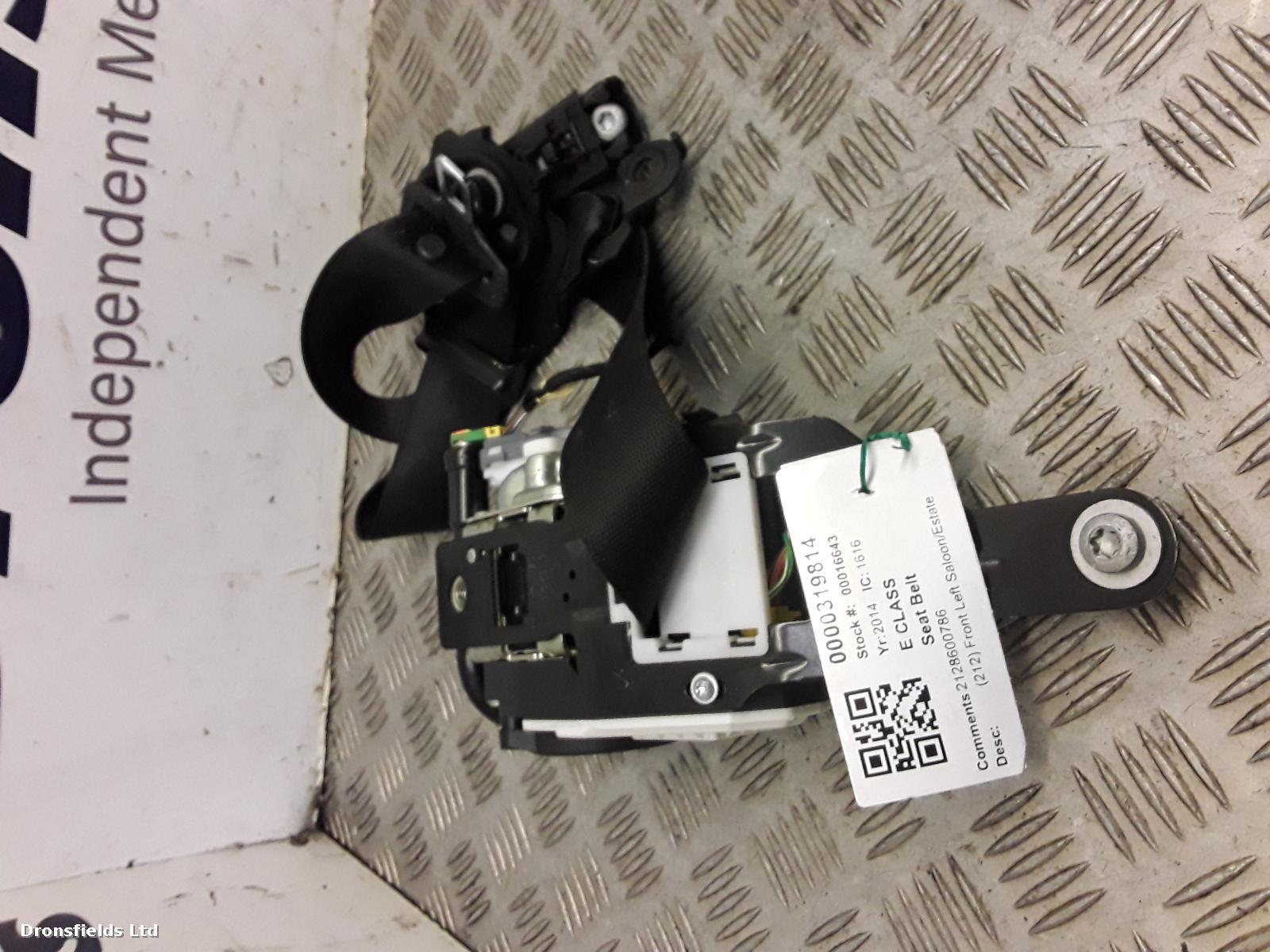 View Auto part Seat Belt Mercedes E Class 2014