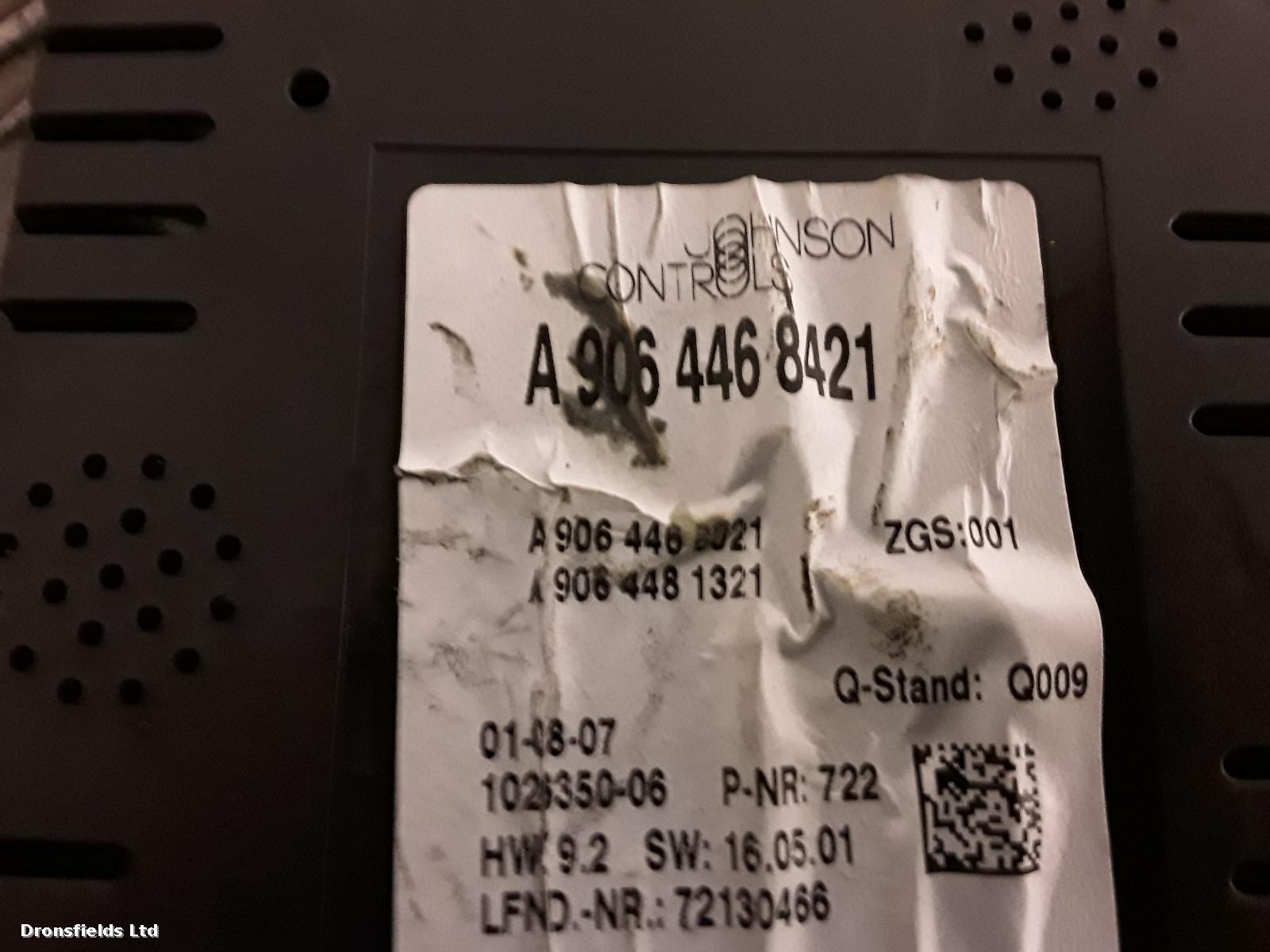 View Auto part Speedometer Mercedes Sprinter 2007