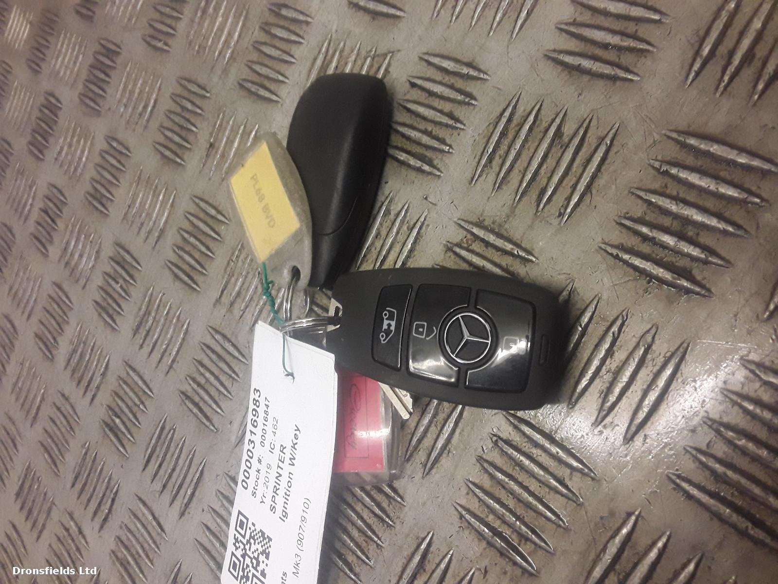 View Auto part Ignition W/Key Mercedes Sprinter 2019