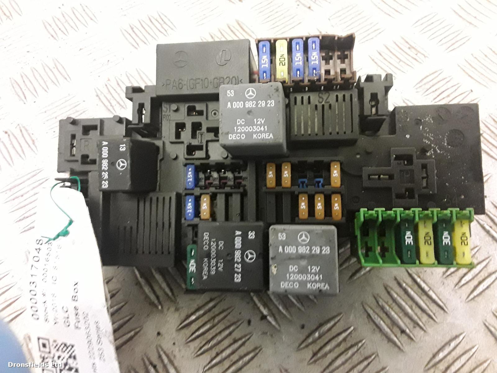 View Auto part Fuse Box Mercedes Glc 2018