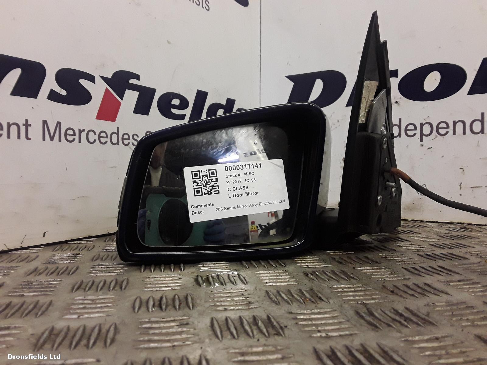 View Auto part L Door Mirror Mercedes C Class 2019
