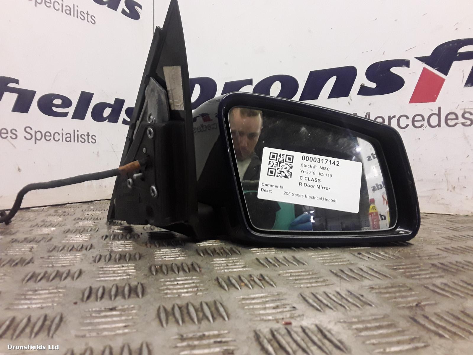 View Auto part R Door Mirror Mercedes C Class 2019