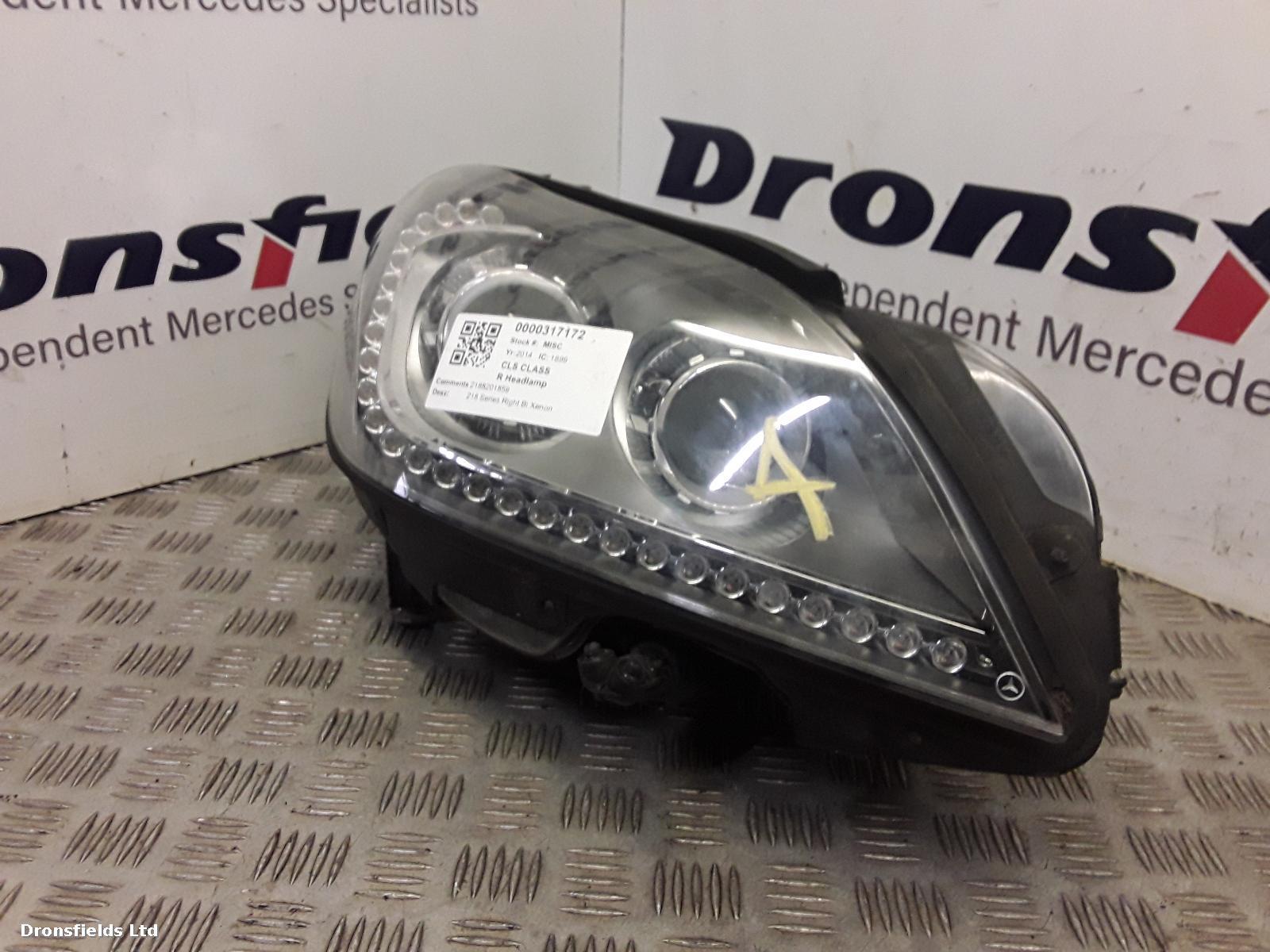 View Auto part R Headlamp Mercedes Cls Class 2014