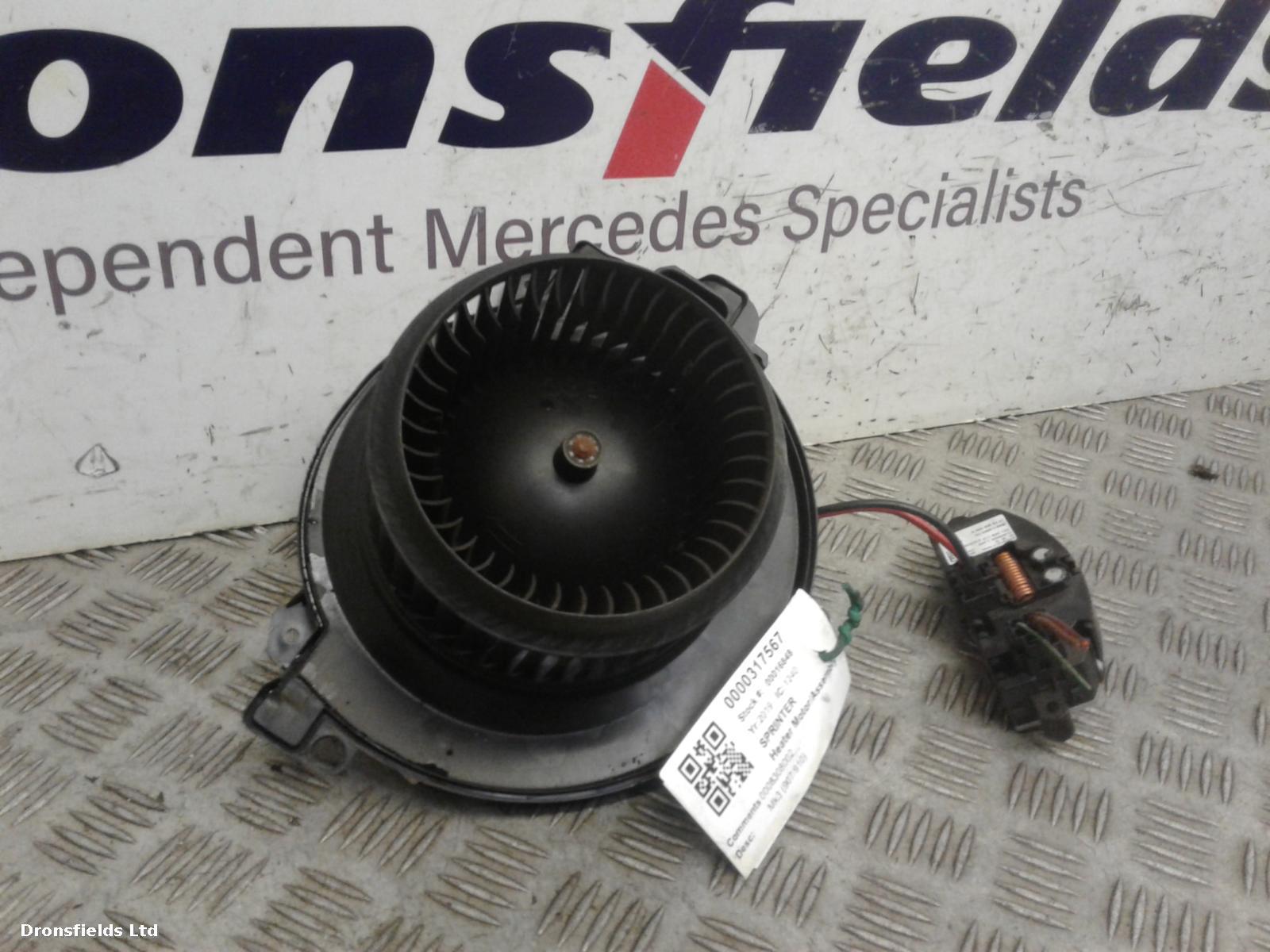View Auto part Heater Motor/Assembly Mercedes Sprinter 2019