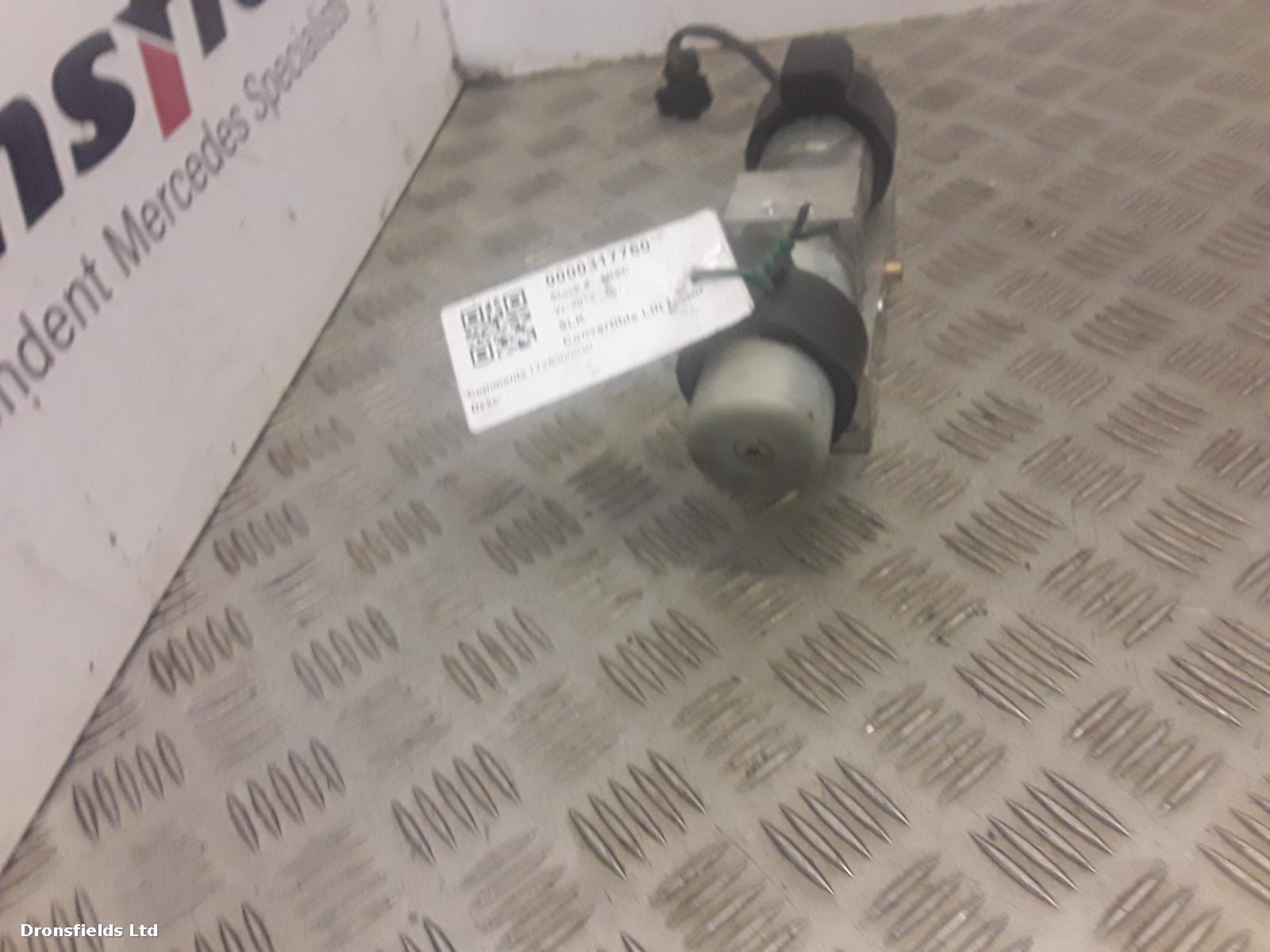 View Auto part Convertible lift motor Mercedes Slk 2012