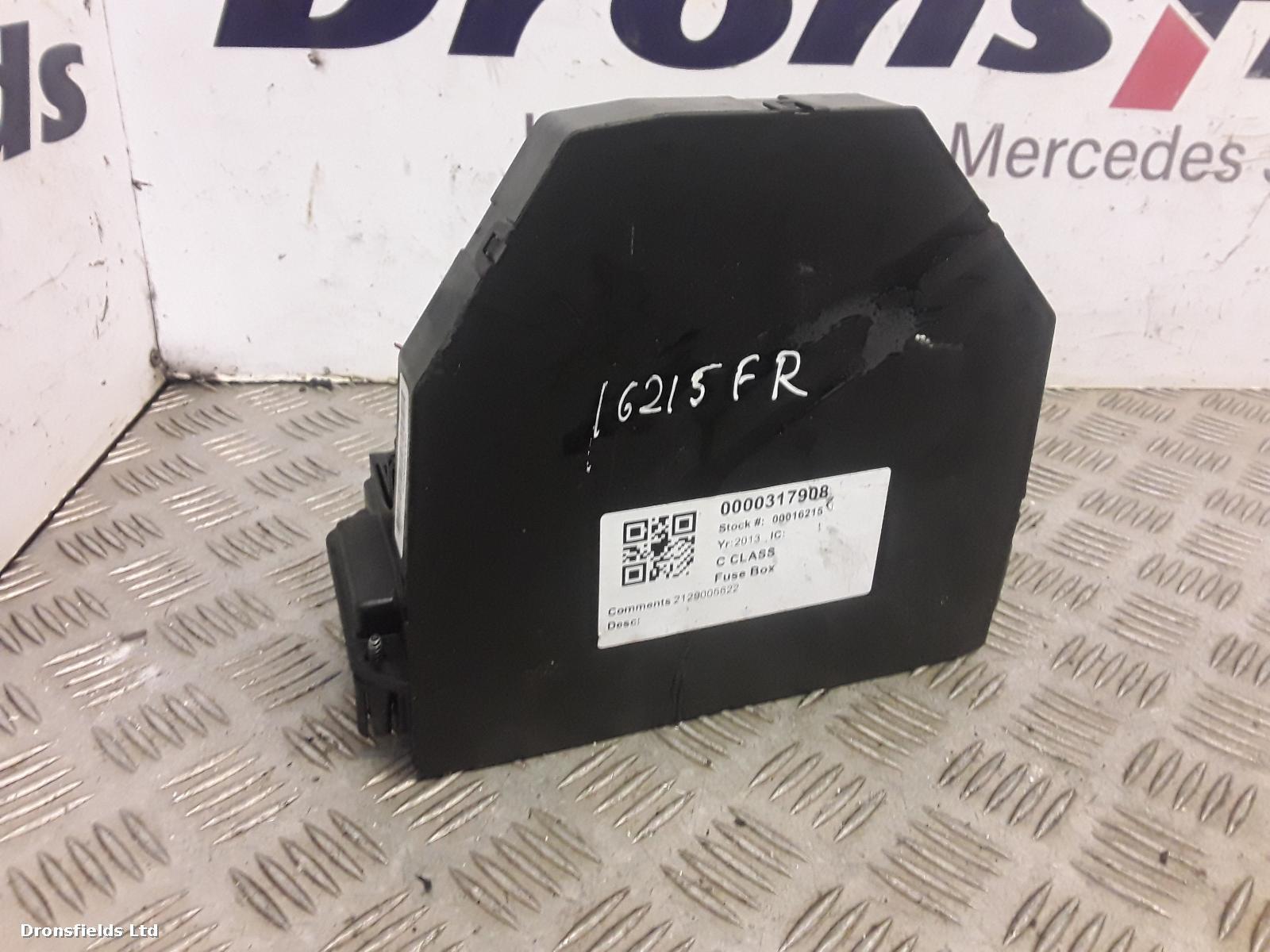 View Auto part Fuse Box Mercedes C Class 2013