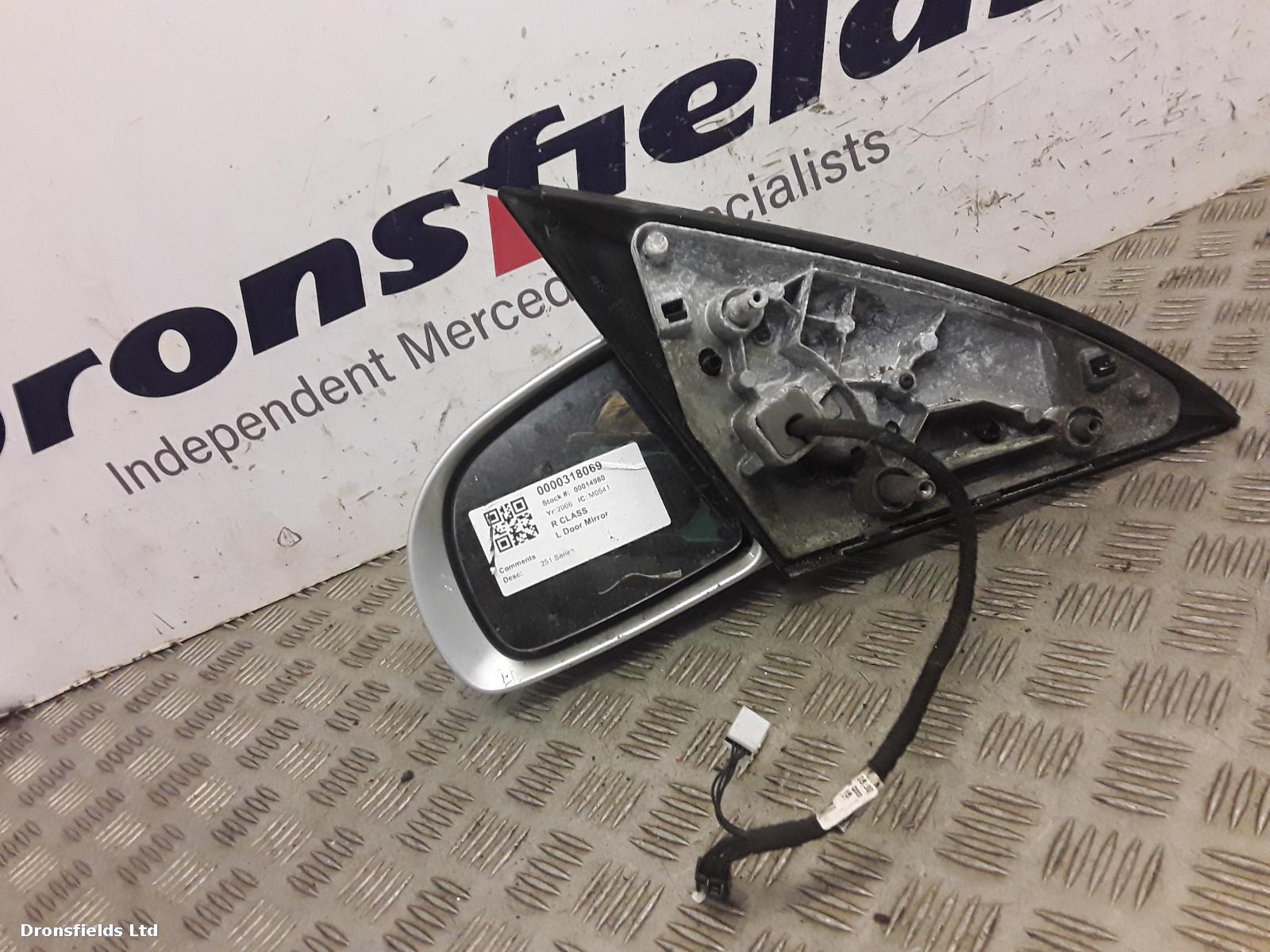 View Auto part L Door Mirror Mercedes R Class 2006