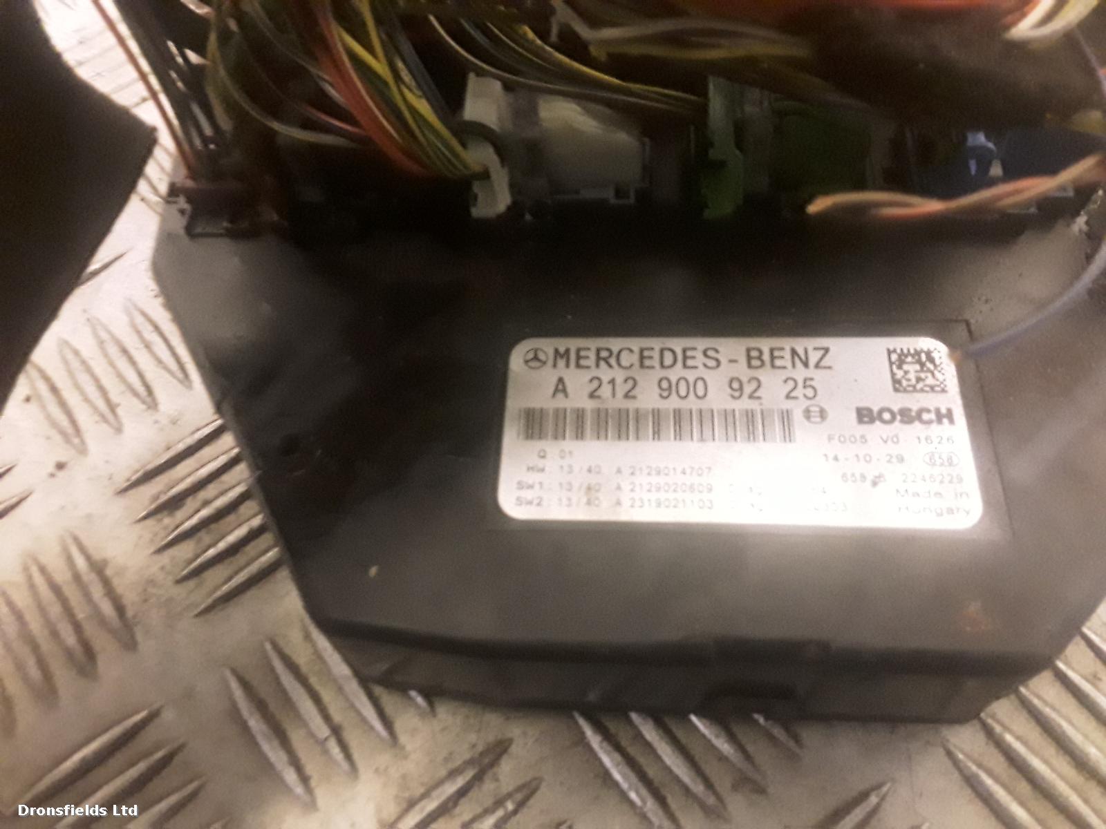 View Auto part Fuse Box Mercedes E Class 2015