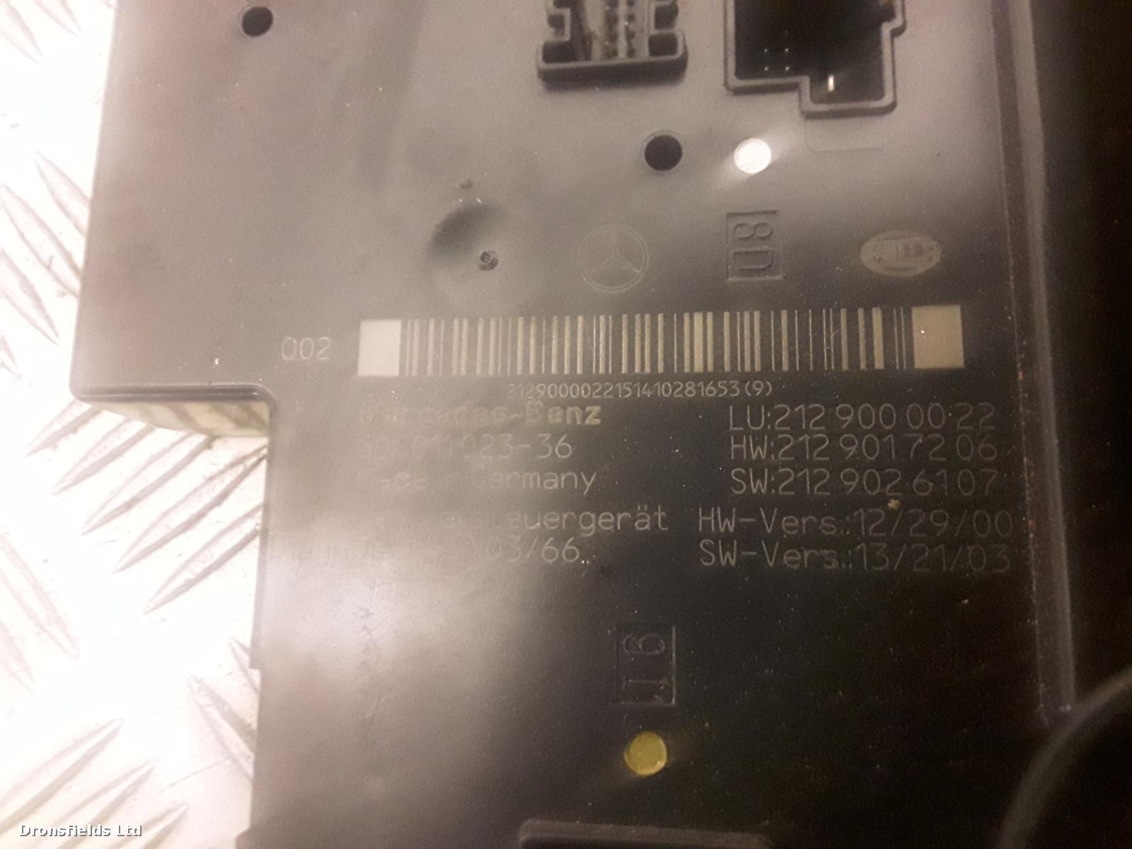 View Auto part Fuse Box Mercedes E Class 2015