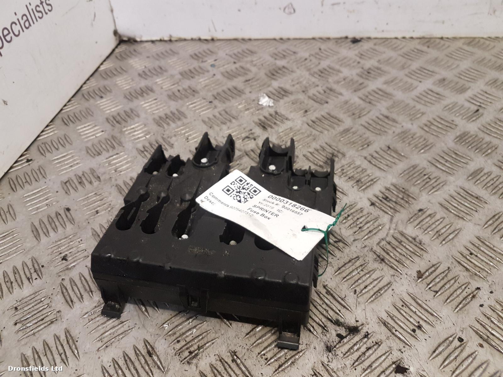 View Auto part Fuse Box Mercedes Sprinter 2019