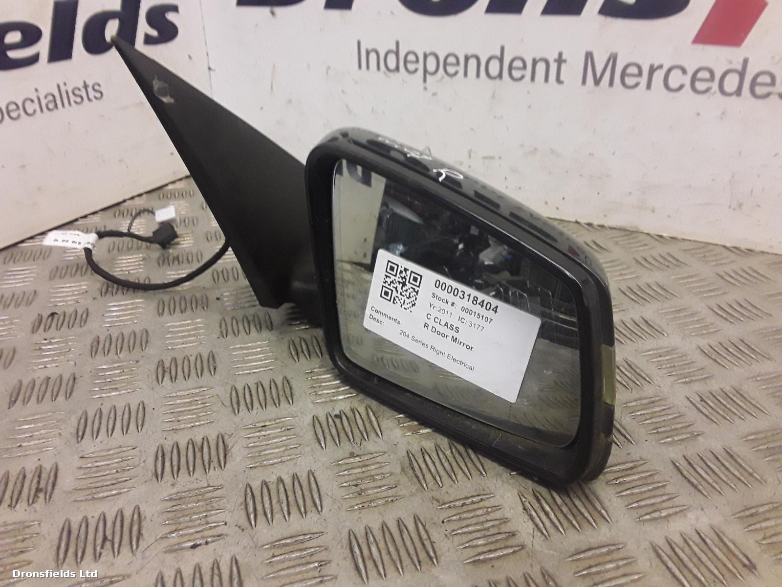 View Auto part R Door Mirror Mercedes C Class 2011