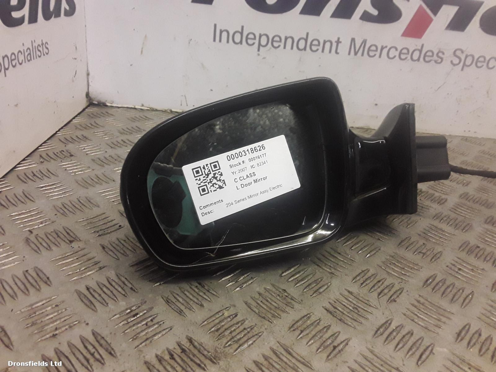 View Auto part L Door Mirror Mercedes C Class 2007