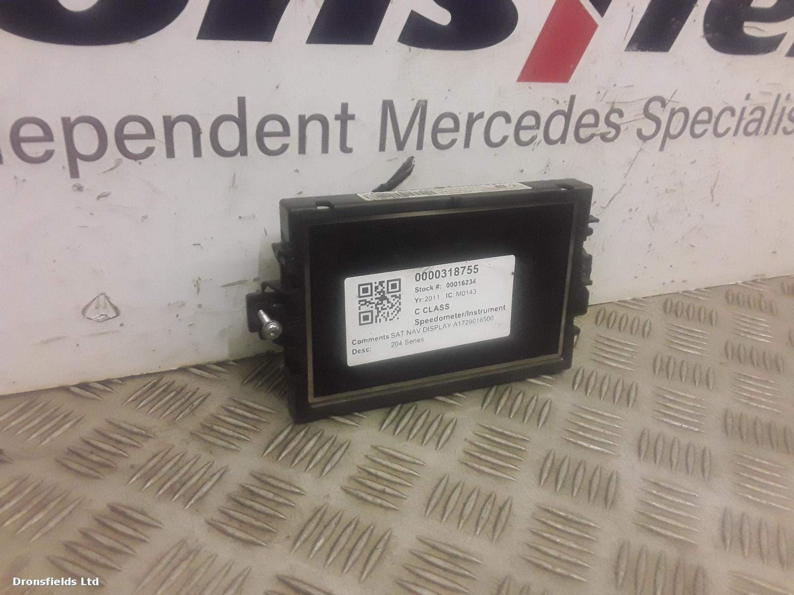 View Auto part Speedometer Mercedes C Class 2011