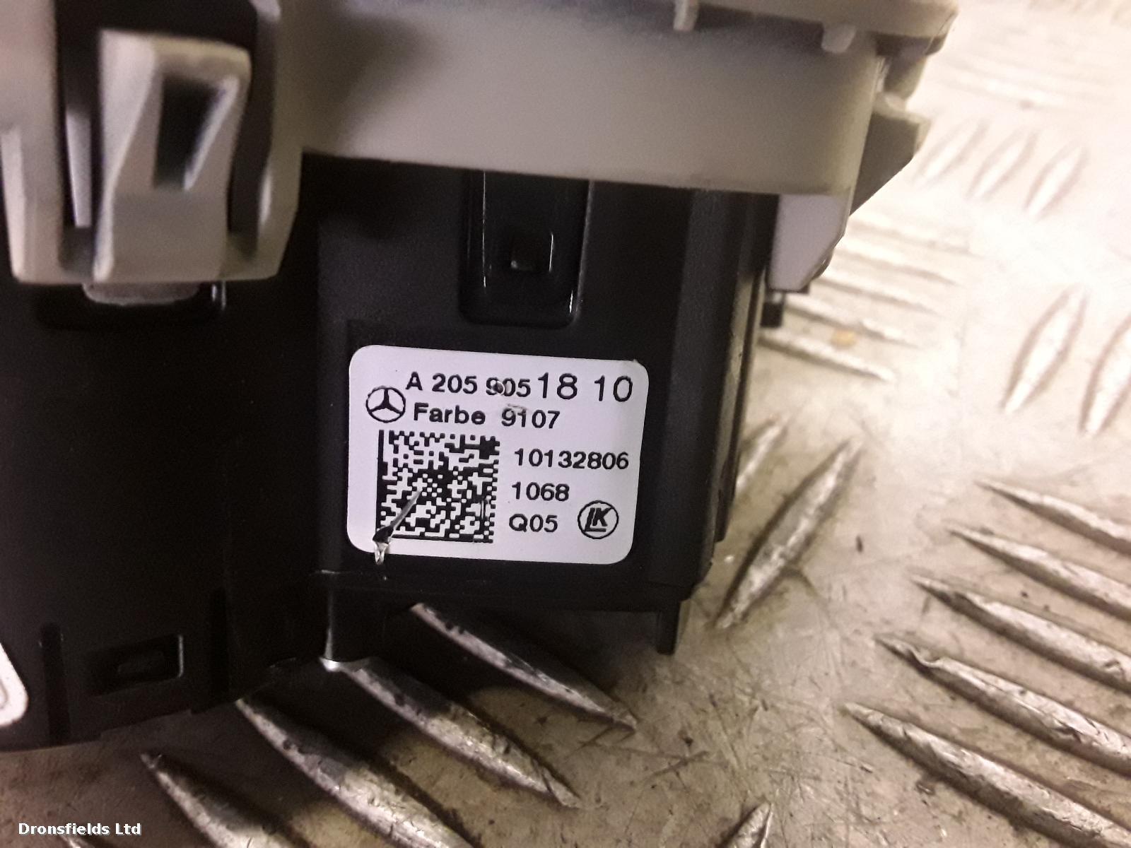 View Auto part Headlight Switch Mercedes C Class 2018
