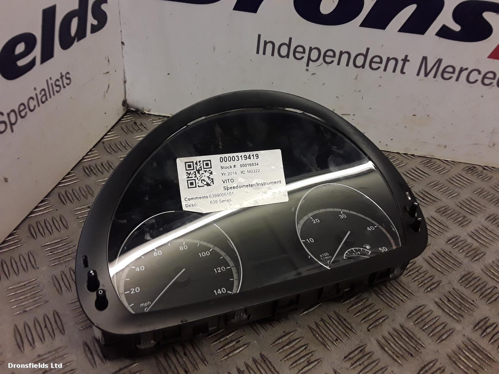 View Auto part Speedometer Mercedes Vito 2014