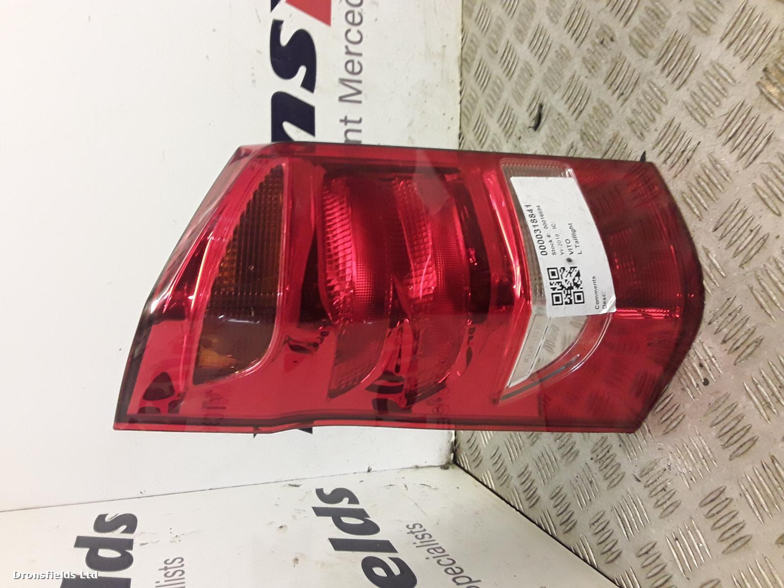 View Auto part L Taillight Mercedes Vito 2018