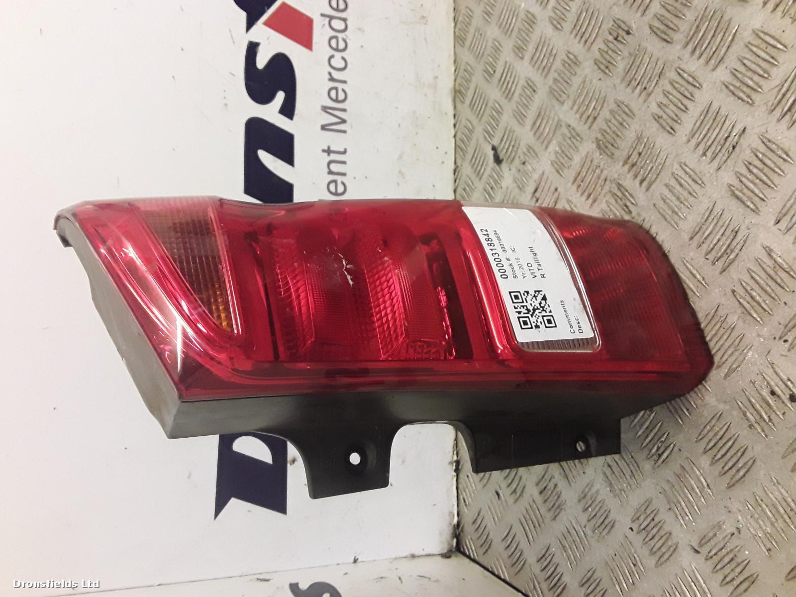 View Auto part R Taillight Mercedes Vito 2018